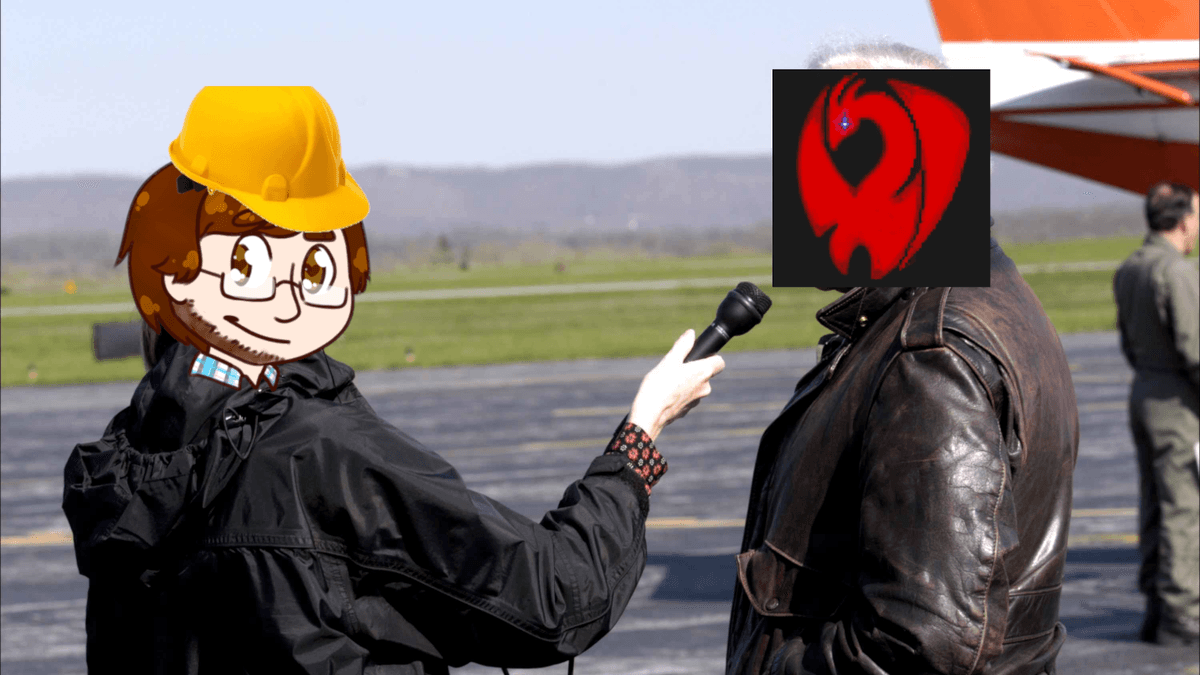 Real photograph of Alk interviewing oly2o6